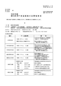 県下優勝大会要項のサムネイル